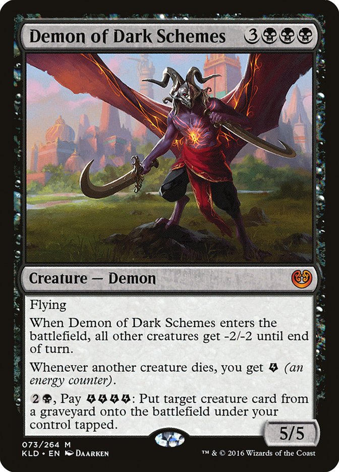 Demon of Dark Schemes [Kaladesh] | Rock City Comics