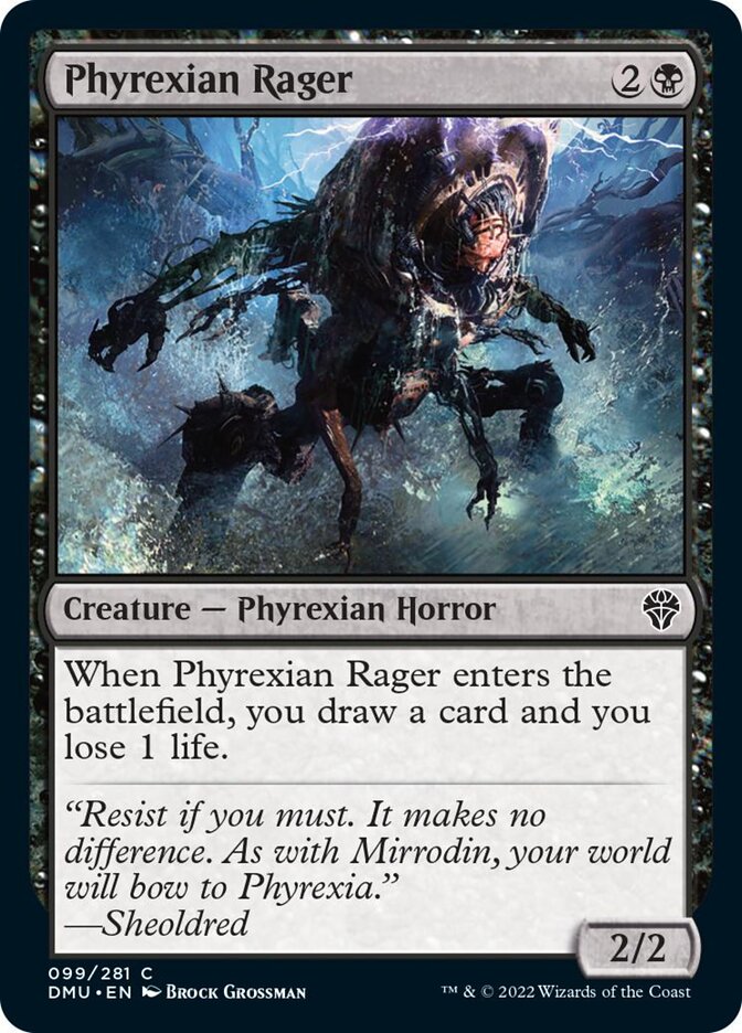 Phyrexian Rager [Dominaria United] | Rock City Comics