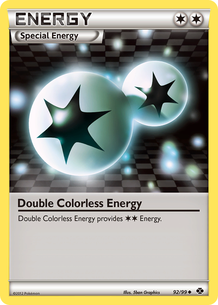 Double Colorless Energy (92/99) [Black & White: Next Destinies] | Rock City Comics