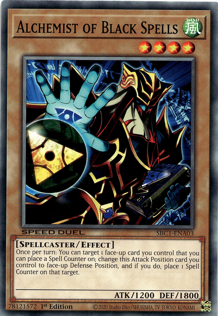 Alchemist of Black Spells [SBC1-ENA03] Common | Rock City Comics