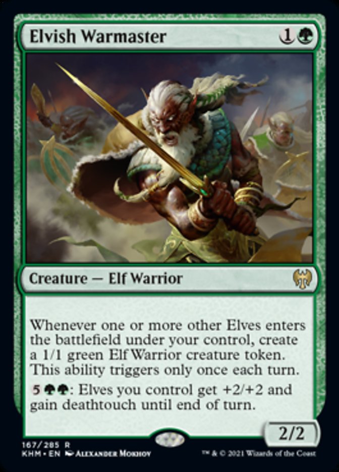 Elvish Warmaster [Kaldheim] | Rock City Comics