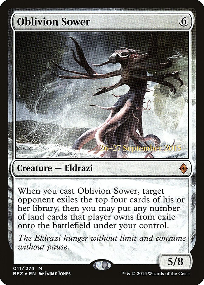 Oblivion Sower  [Battle for Zendikar Prerelease Promos] | Rock City Comics