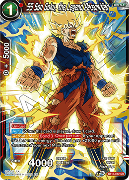 SS Son Goku, the Legend Personified [BT13-012] | Rock City Comics