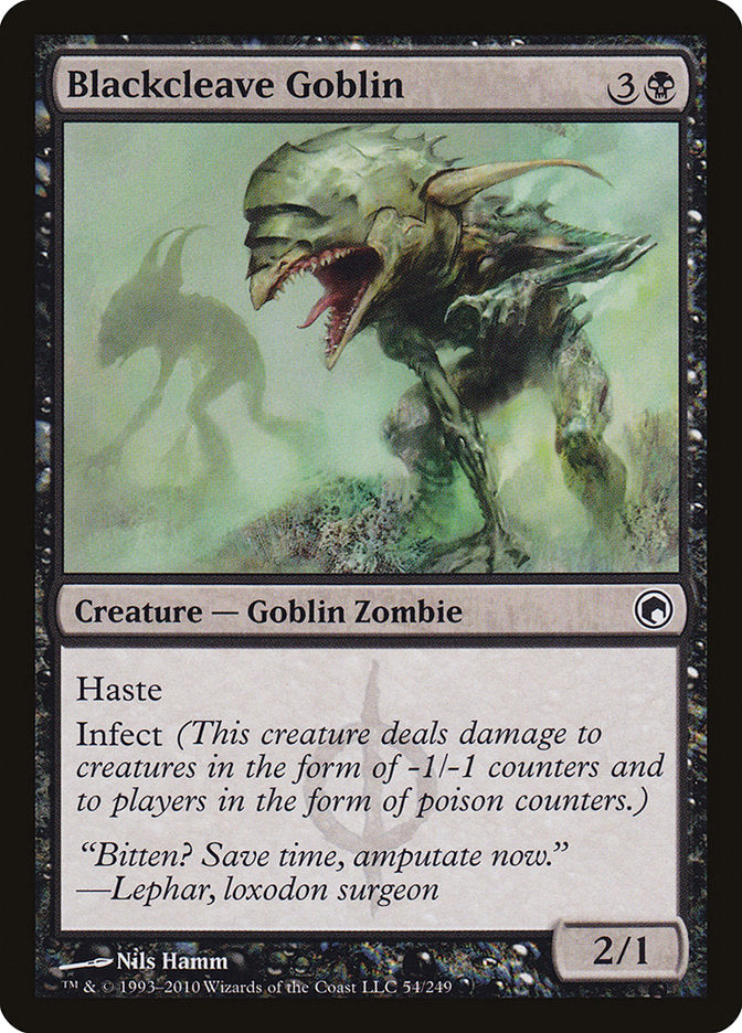 Blackcleave Goblin [Scars of Mirrodin] | Rock City Comics