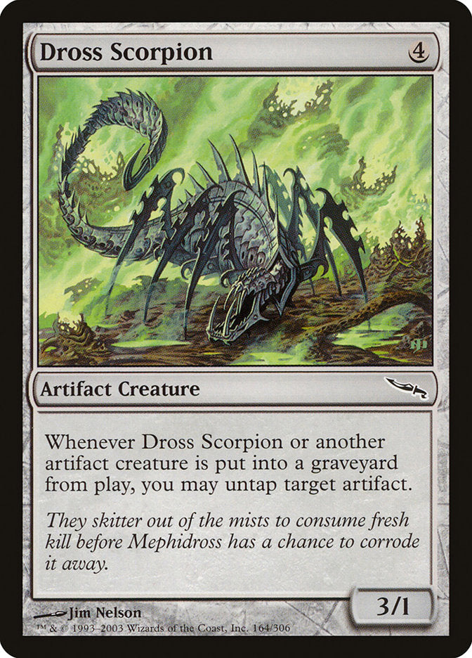 Dross Scorpion [Mirrodin] | Rock City Comics