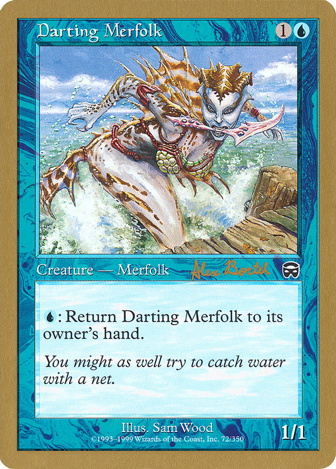 Darting Merfolk (Alex Borteh) [World Championship Decks 2001] | Rock City Comics