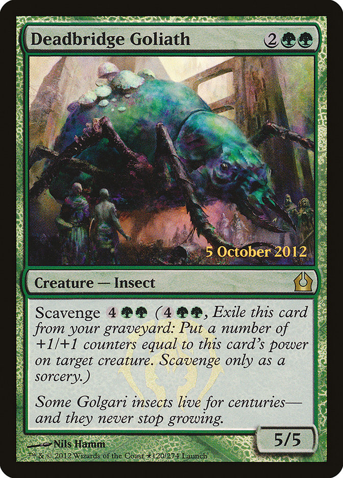 Deadbridge Goliath [Return to Ravnica Prerelease Promos] | Rock City Comics