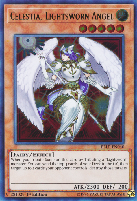 Celestia, Lightsworn Angel [BLLR-EN040] Ultra Rare | Rock City Comics