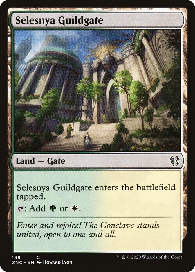 Selesnya Guildgate [Zendikar Rising Commander] | Rock City Comics