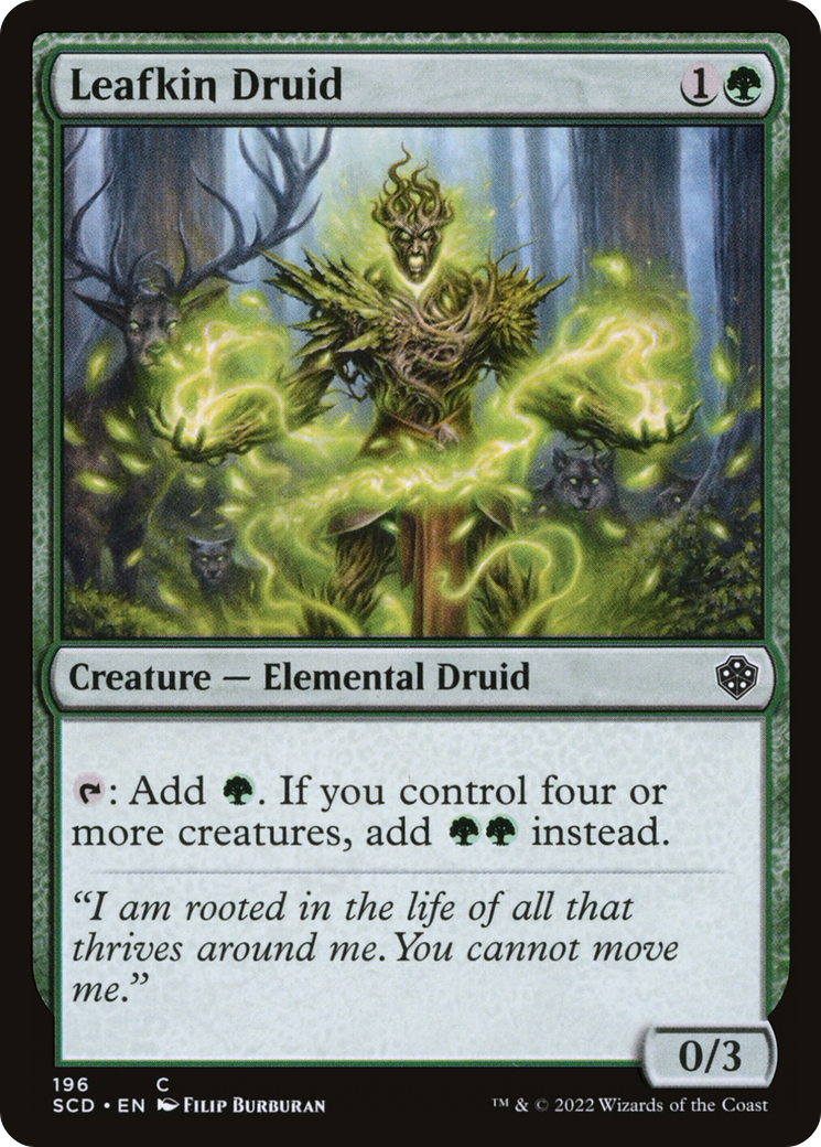 Leafkin Druid [Starter Commander Decks] | Rock City Comics