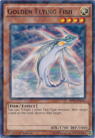 Golden Flying Fish [BP03-EN040] Shatterfoil Rare | Rock City Comics