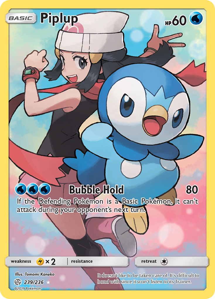 Piplup (239/236) [Sun & Moon: Cosmic Eclipse] | Rock City Comics