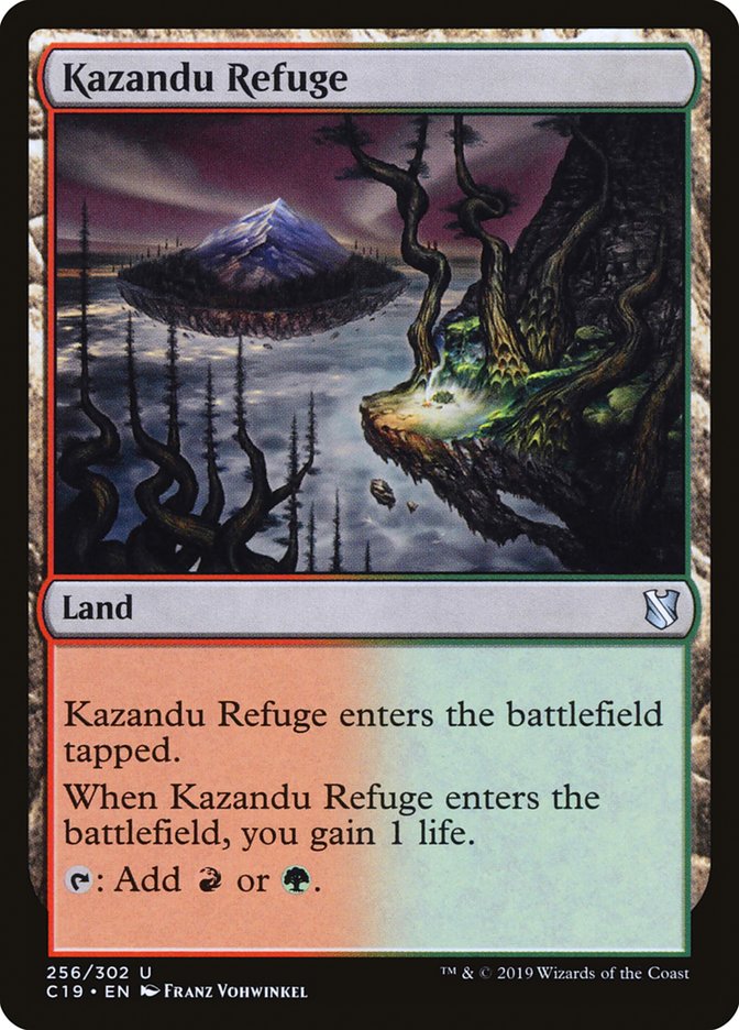 Kazandu Refuge [Commander 2019] | Rock City Comics