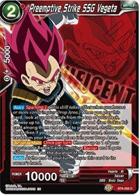 Preemptive Strike SSG Vegeta [BT6-008] | Rock City Comics