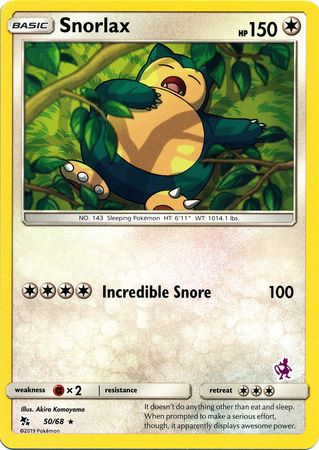 Snorlax (50/68) (Mewtwo Deck) [Battle Academy 2020] | Rock City Comics