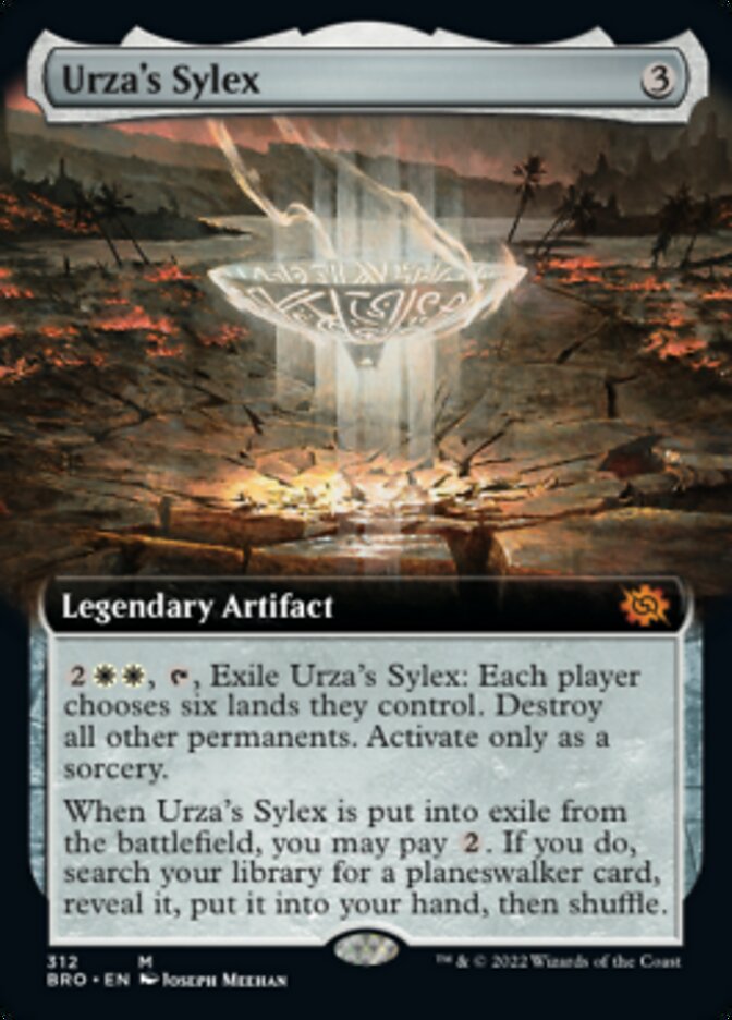 Urza's Sylex (Extended Art) [The Brothers' War] | Rock City Comics