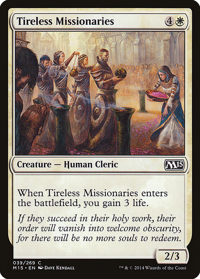 Tireless Missionaries [Magic 2015] | Rock City Comics