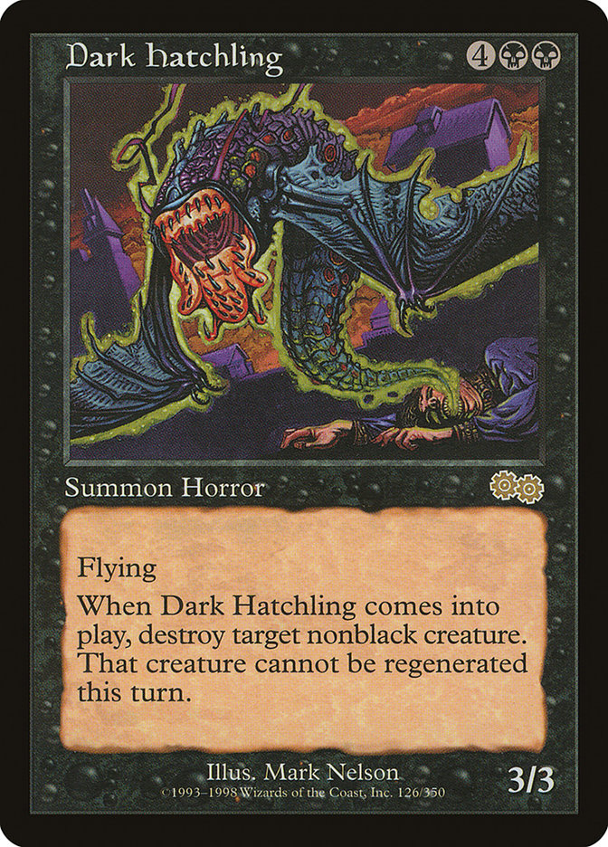 Dark Hatchling [Urza's Saga] | Rock City Comics