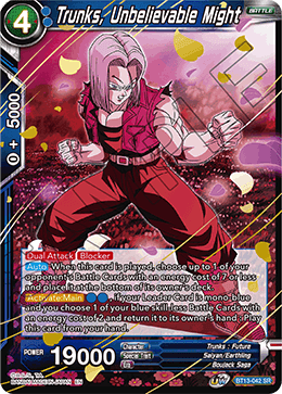 Trunks, Unbelievable Might [BT13-042] | Rock City Comics