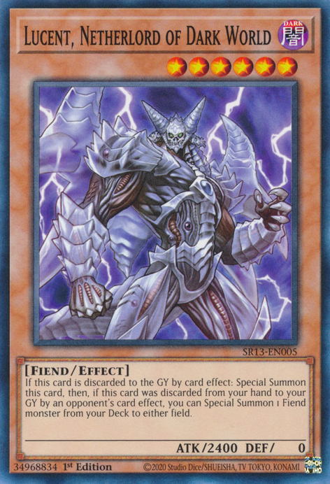 Lucent, Netherlord of Dark World [SR13-EN005] Common | Rock City Comics