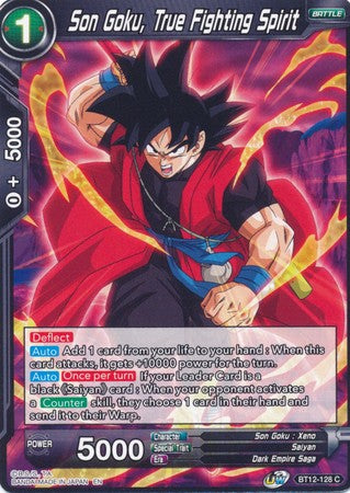 Son Goku, True Fighting Spirit [BT12-128] | Rock City Comics