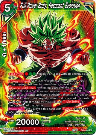 Full Power Broly, Resonant Evolution [EX04-04] | Rock City Comics