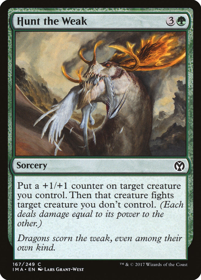 Hunt the Weak [Iconic Masters] | Rock City Comics
