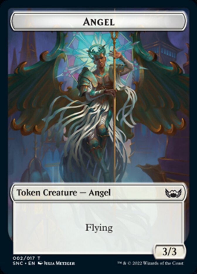 Angel Token [Streets of New Capenna Tokens] | Rock City Comics