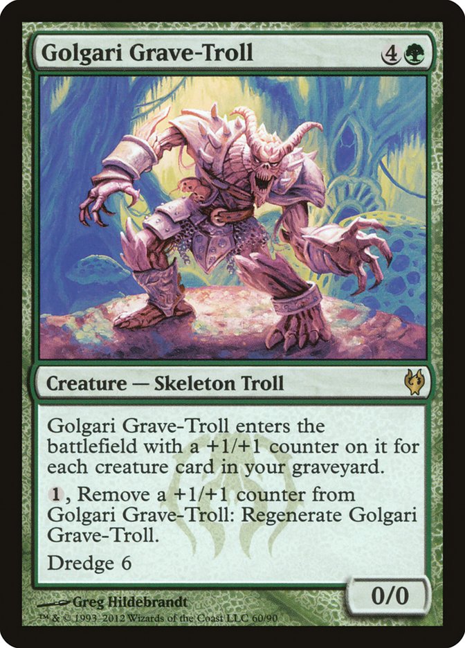 Golgari Grave-Troll [Duel Decks: Izzet vs. Golgari] | Rock City Comics