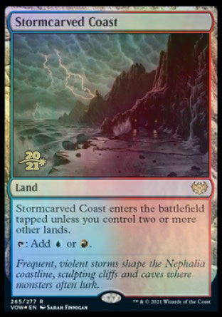 Stormcarved Coast [Innistrad: Crimson Vow Prerelease Promos] | Rock City Comics