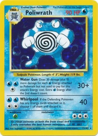 Poliwrath (13/102) [Base Set Unlimited] | Rock City Comics