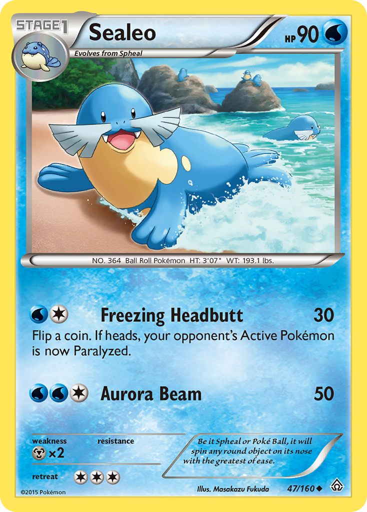 Sealeo (47/160) [XY: Primal Clash] | Rock City Comics