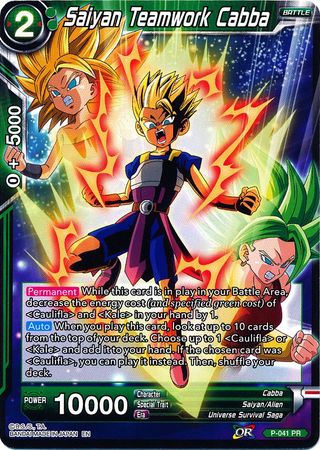 Saiyan Teamwork Cabba (Alternate Art) [P-041] | Rock City Comics