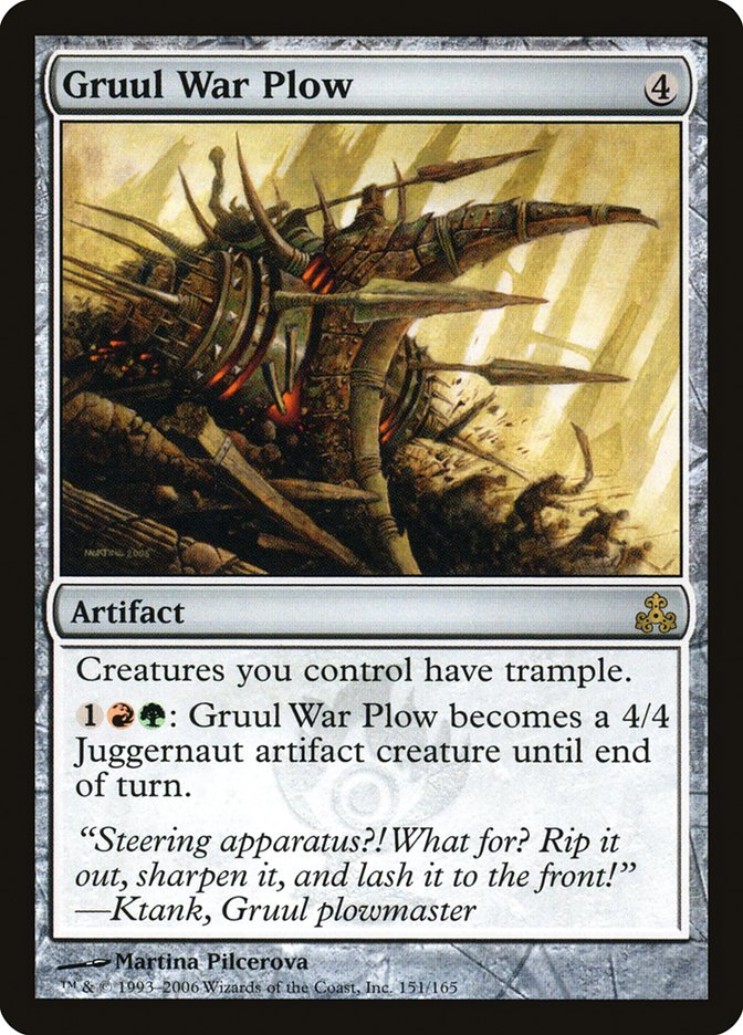 Gruul War Plow [Guildpact] | Rock City Comics
