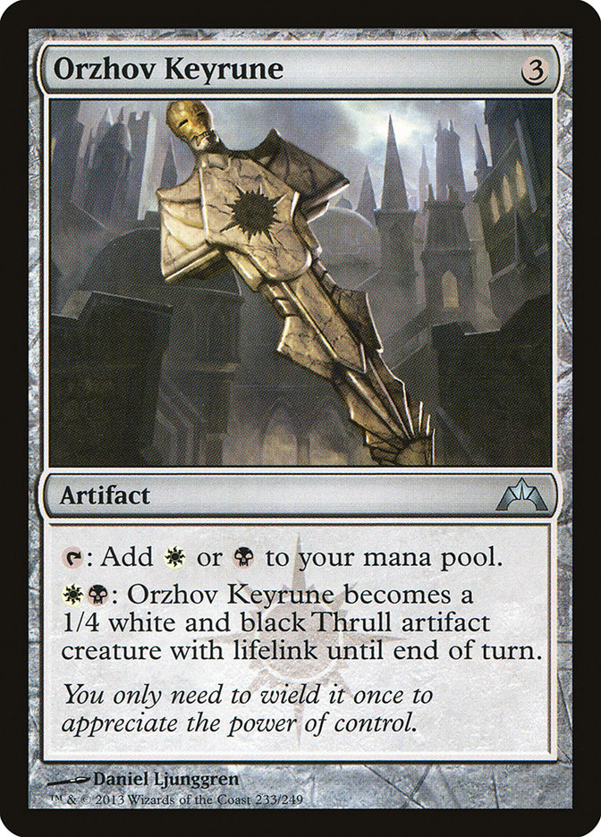 Orzhov Keyrune [Gatecrash] | Rock City Comics