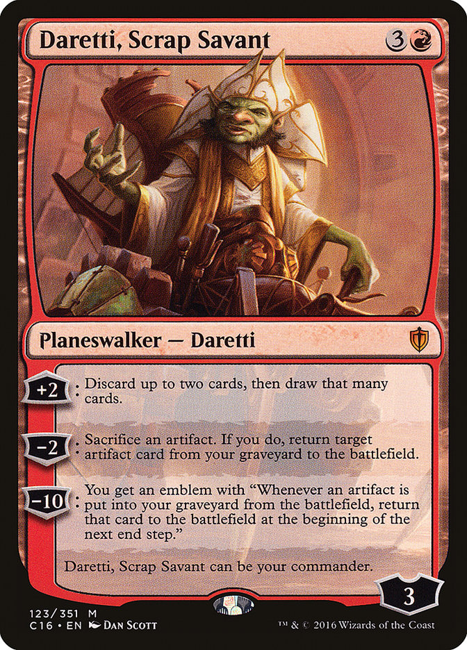 Daretti, Scrap Savant [Commander 2016] | Rock City Comics