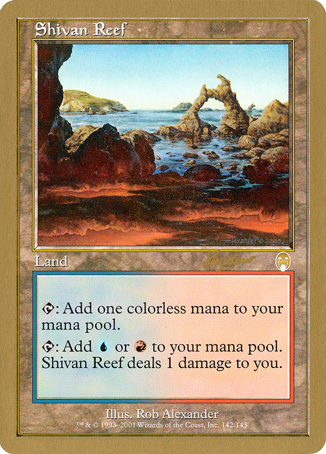 Shivan Reef (Sim Han How) [World Championship Decks 2002] | Rock City Comics