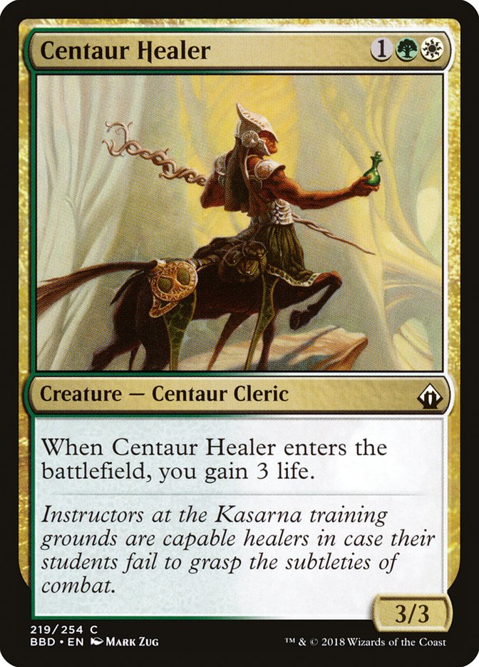 Centaur Healer [Battlebond] | Rock City Comics