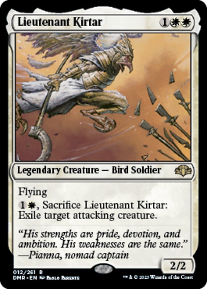 Lieutenant Kirtar [Dominaria Remastered] | Rock City Comics