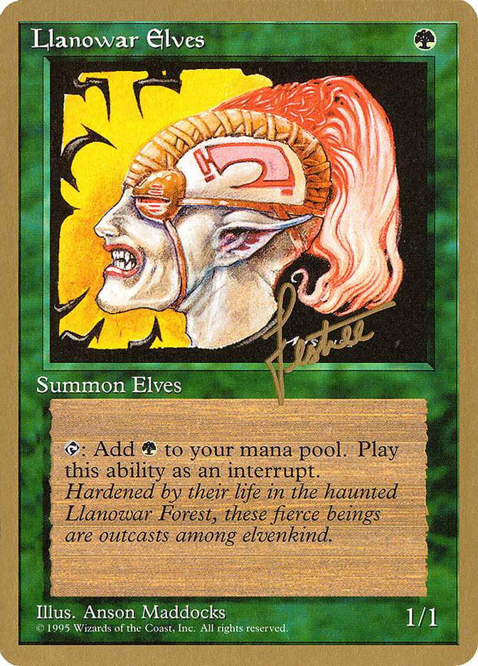 Llanowar Elves (Bertrand Lestree) [Pro Tour Collector Set] | Rock City Comics