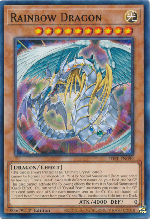 Rainbow Dragon [LDS1-EN099] Common | Rock City Comics