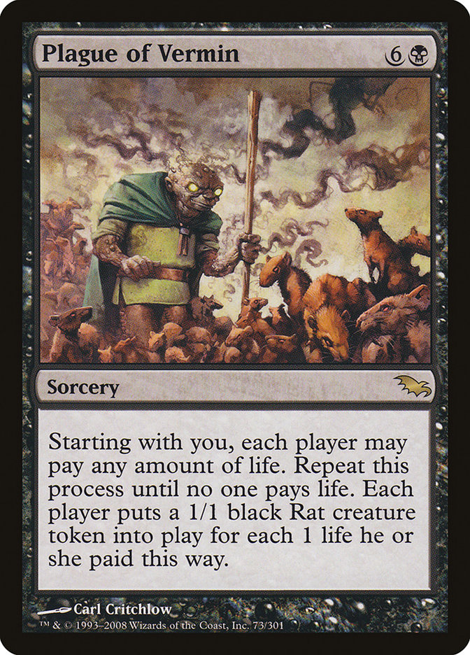 Plague of Vermin [Shadowmoor] | Rock City Comics
