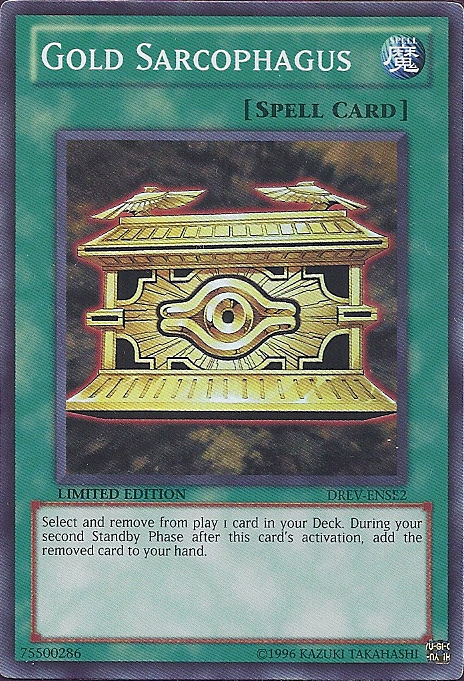 Gold Sarcophagus [DREV-ENSE2] Super Rare | Rock City Comics