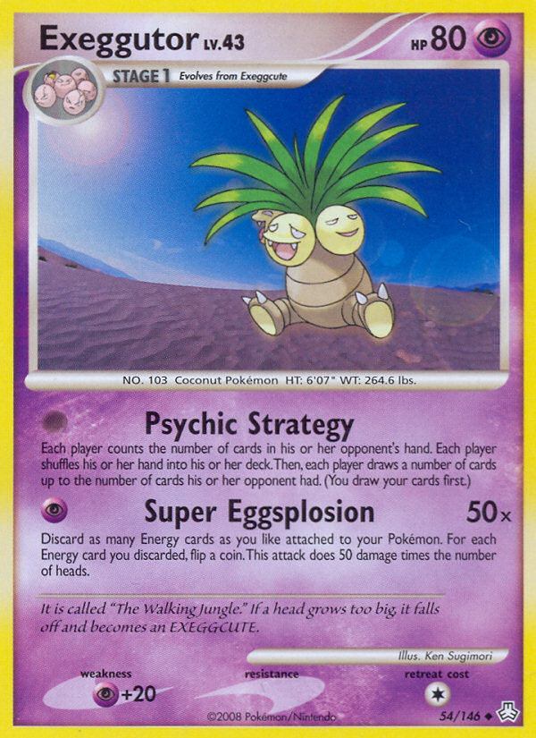 Exeggutor (54/146) [Diamond & Pearl: Legends Awakened] | Rock City Comics