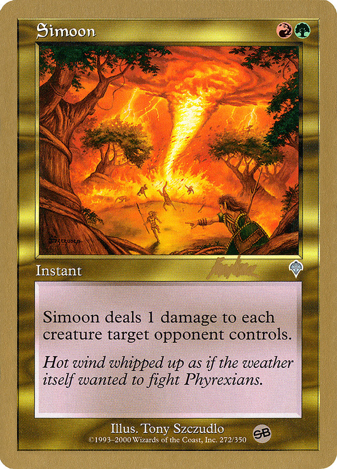 Simoon (Brian Kibler) (SB) [World Championship Decks 2002] | Rock City Comics