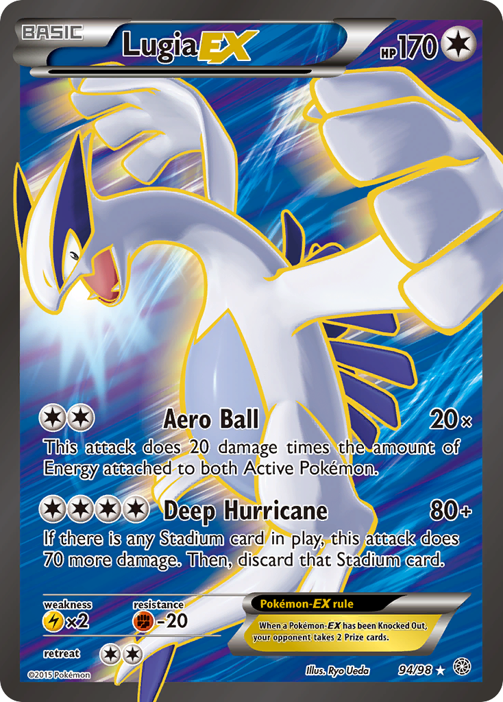 Lugia EX (94/98) [XY: Ancient Origins] | Rock City Comics
