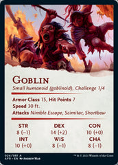 Goblin Art Card [Dungeons & Dragons: Adventures in the Forgotten Realms Art Series] | Rock City Comics