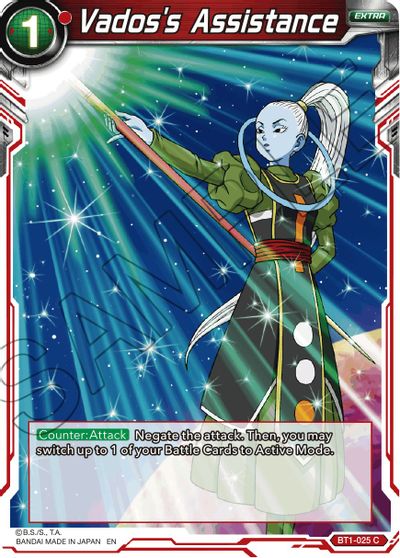 Vados's Assistance (Reprint) (BT1-025) [Battle Evolution Booster] | Rock City Comics