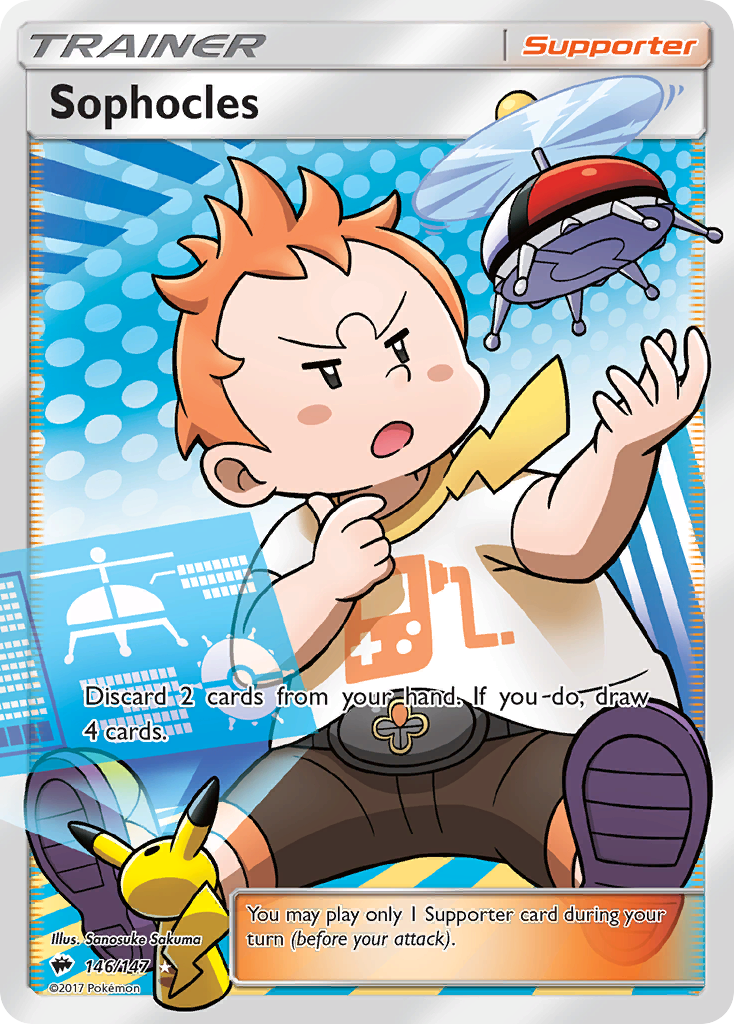 Sophocles (146/147) [Sun & Moon: Burning Shadows] | Rock City Comics