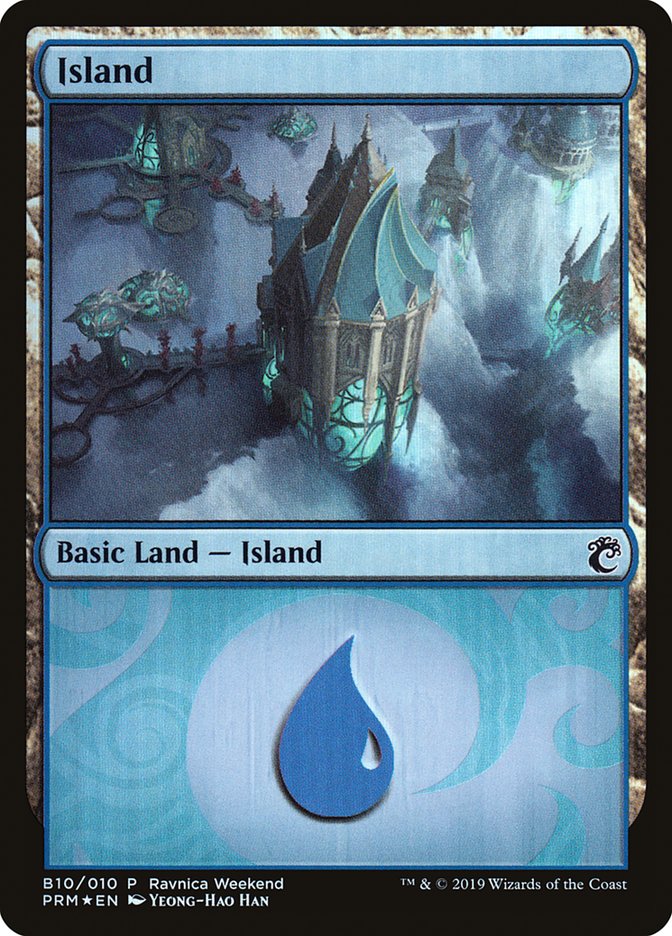 Island (B10) [Ravnica Allegiance Guild Kit] | Rock City Comics